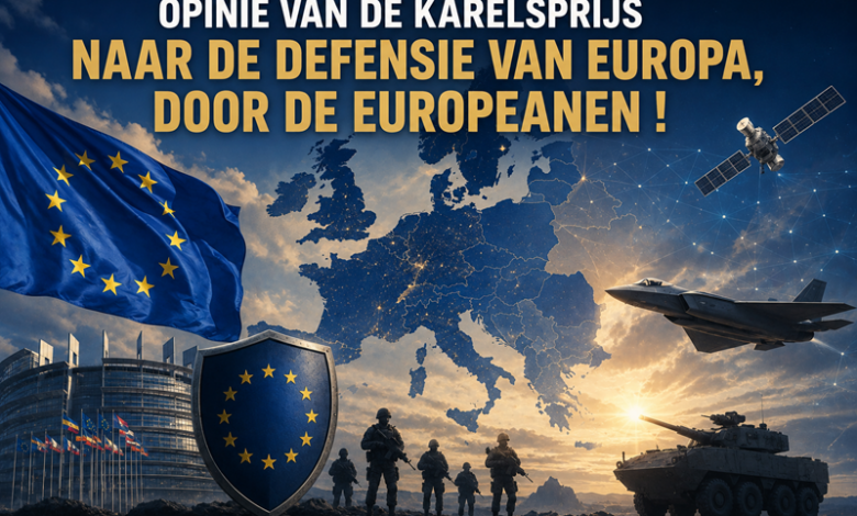 Van de Karelsprijs naar de defensie van Europa, door de Europeanen !